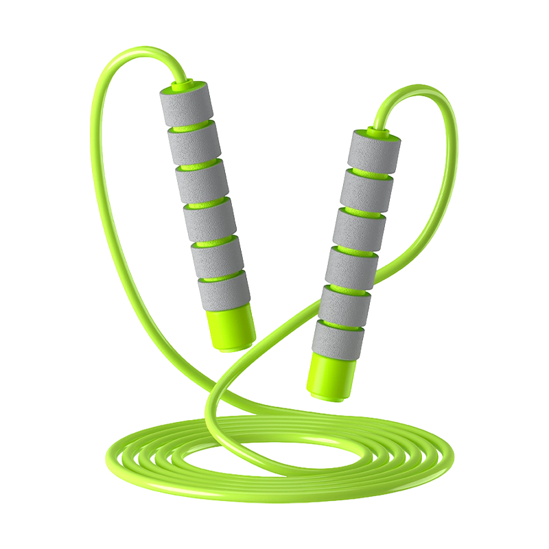 حبل قفز بمقبض إسفنجي من مادة البولي فينيل كلوريد TS-1 للأطفال