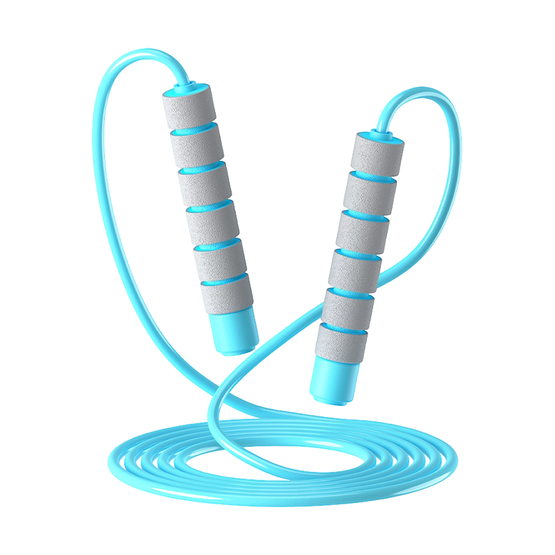 حبل قفز بمقبض إسفنجي من مادة البولي فينيل كلوريد TS-1 للأطفال