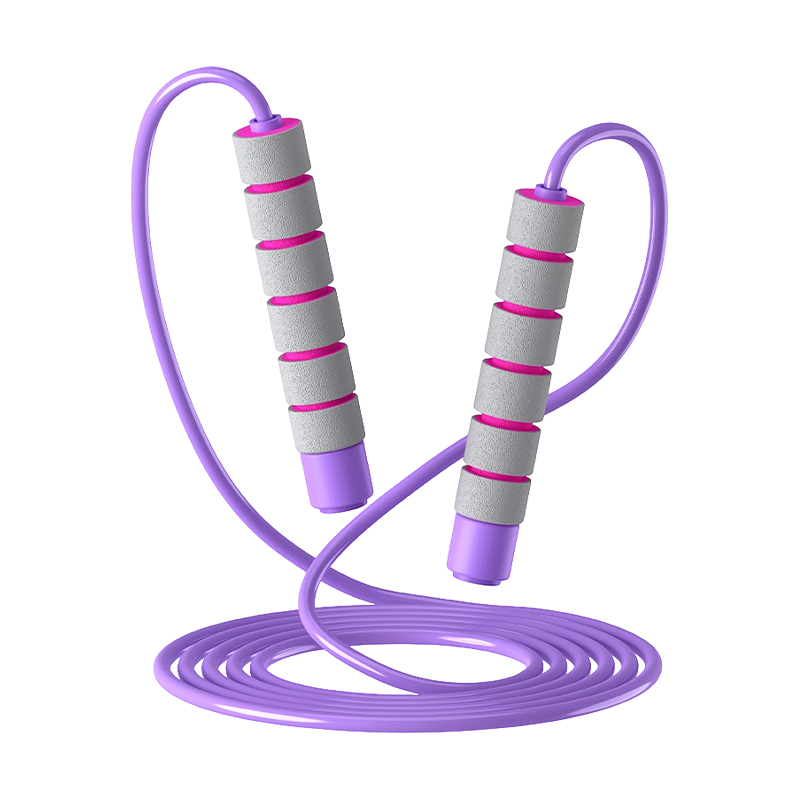 حبل قفز بمقبض إسفنجي من مادة البولي فينيل كلوريد TS-1 للأطفال