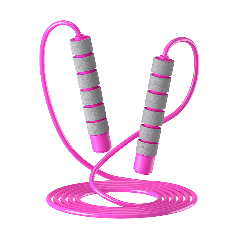 حبل قفز بمقبض إسفنجي من مادة البولي فينيل كلوريد TS-1 للأطفال