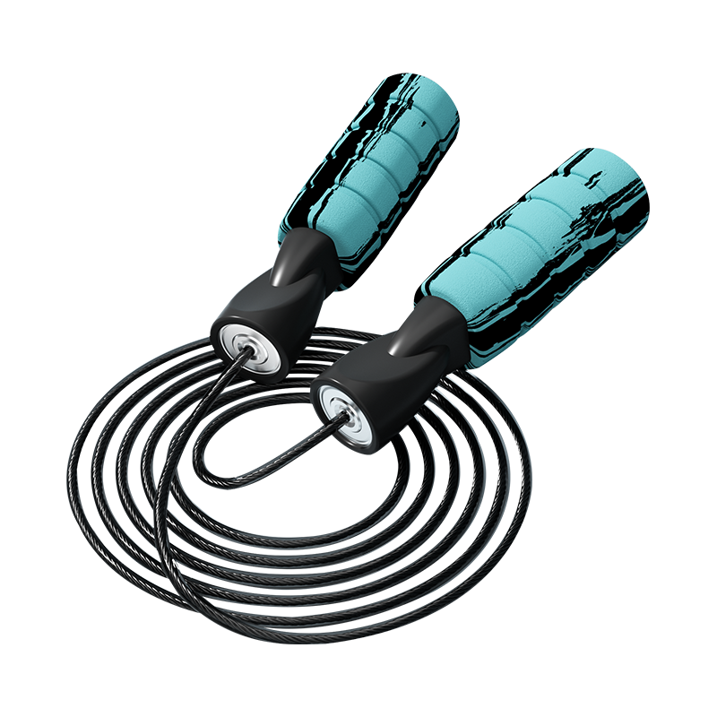 حبل القفز بمقبض إسفنجي إسفنجي أحادي اللون TS-4 للجرافيتي/للبالغين حبل القفز بمقبض إسفنجي إسفنجي أحادي اللون TS-4 للجرافيتي/للبالغين