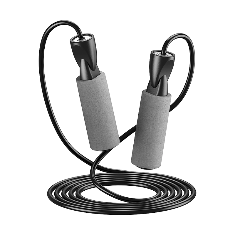 حبل القفز بمقبض إسفنجي إسفنجي أحادي اللون TS-4 للجرافيتي/للبالغين