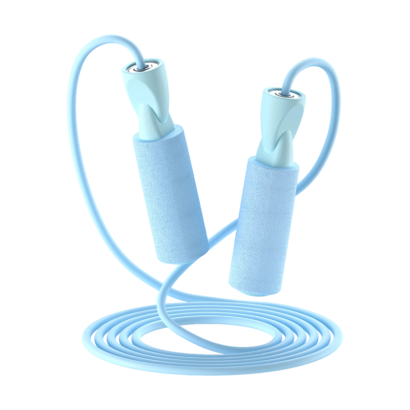 حبل القفز بمقبض إسفنجي إسفنجي أحادي اللون TS-4 للجرافيتي/للبالغين