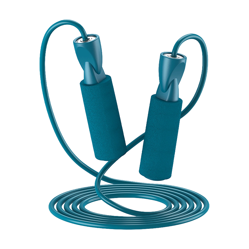 حبل القفز بمقبض إسفنجي إسفنجي أحادي اللون TS-4 للجرافيتي/للبالغين