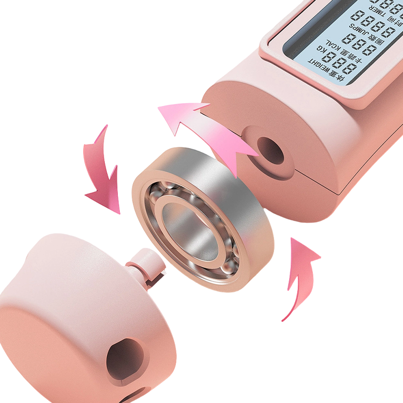 حبل قفز إلكتروني بعداد ومقابض رغوية حبل قفز إلكتروني بعداد ومقابض رغوية